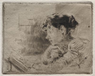 Okuyan Kız by Robert Frederick Blum