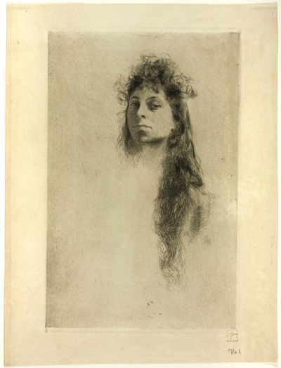 Bir Kızın Başı by Robert Frederick Blum
