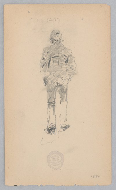 Erkek adam by Robert Frederick Blum