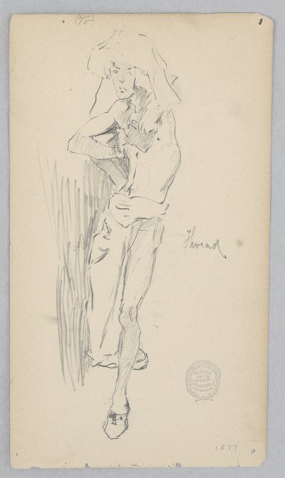 Erkek adam by Robert Frederick Blum
