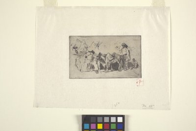Erkekler ve Eşekler, Roma (mürekkep) by Robert Frederick Blum