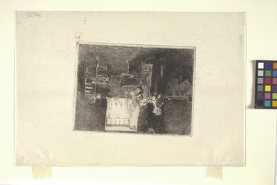 Pazartesi Sabahı, Hollanda (mürekkep) by Robert Frederick Blum