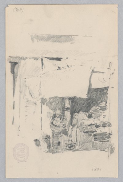 Mağaza önü by Robert Frederick Blum
