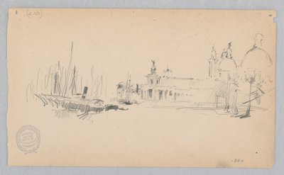 Venedik, İtalya'nın görünümü by Robert Frederick Blum