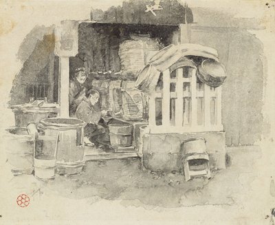 Sake Satıldığı Yer, 1890 by Robert Frederick Blum