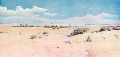 Tel-el-Kebir (renkli taş baskı) by Robert George Talbot Kelly