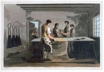 Kumaş Giydiriciler, 1814 by Robert Havell