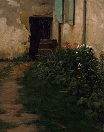 Bir Bahçe Yolu, 1896. by Robert Henry Logan