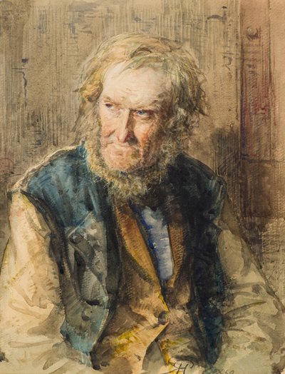 Yaşlı bir adam by Robert Herdman