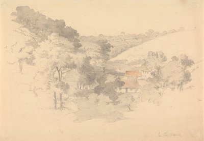 Vaux, Jersey'deki Çiftlik Binaları by Robert Hills