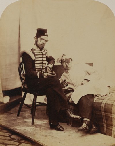 Lockart, 31. (Huntingdonshire) Ayak Alayı, 1856 (sepya fotoğrafı) by Robert Howlett