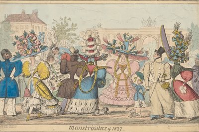 1827 canavarlıkları by Robert Isaac Cruikshank