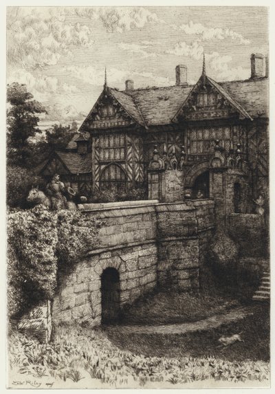 Speke Salonu (gravür) by Robert Kent (after) Thomas
