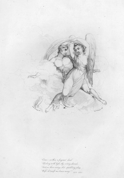 Anacreon, Ode LXXVI (gravür) by Robert Kerr (after) Porter