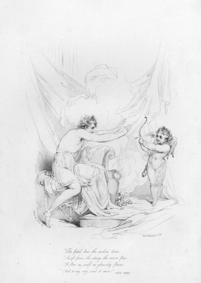 Anacreon, Ode XXXIII (gravür) by Robert Kerr (after) Porter