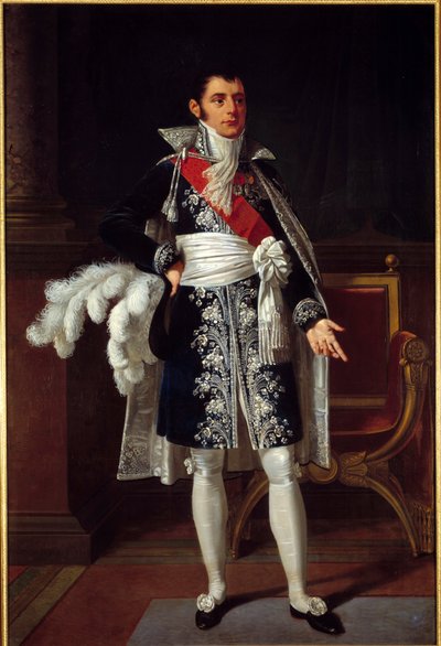 Anne Jean Marie Rene Savary'nin portresi, Rovigo Dükü (1774 - 1833) Genel Polis Bakanı. Robert Lefevre'nin (1755-1830) tablosu by Robert Lefevre