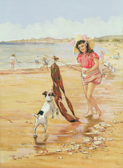 Bir Yaz Günü (kağıt üzerine sulu boya) by Robert Lillie