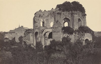 Templum Minerva Medica ve Çevresi,1861 (fotoğraf) by Robert MacPherson