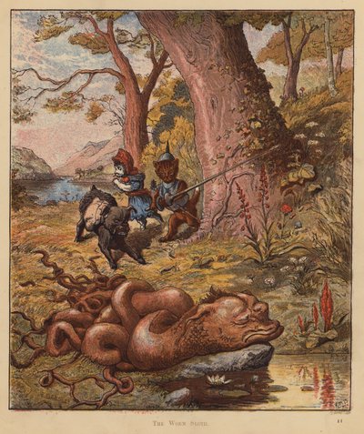 Kitten Pilgrims: Solucan Tembelliği (renkli taş) by Robert Michael Ballantyne