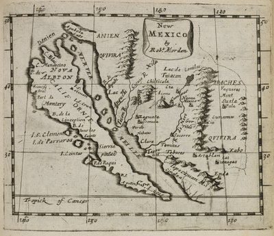 Maps.C.39.a.11, harita 57 New Mexico by Robert Morden