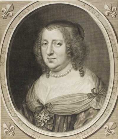 Avusturyalı Anne by Robert Nanteuil