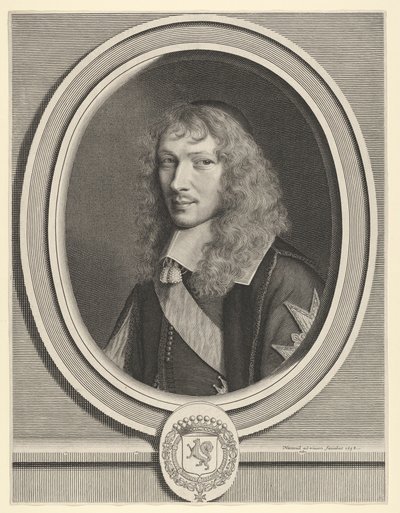 Basil Fouquet, 1658. by Robert Nanteuil