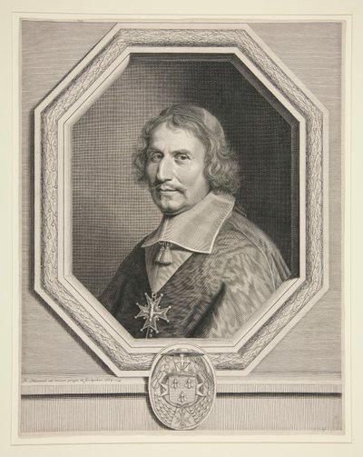 Kardinal Antoine Barberin, Reims Başpiskoposu (Reims Başpiskoposu) by Robert Nanteuil