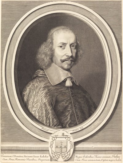 Kardinal Jules Mazarin by Robert Nanteuil