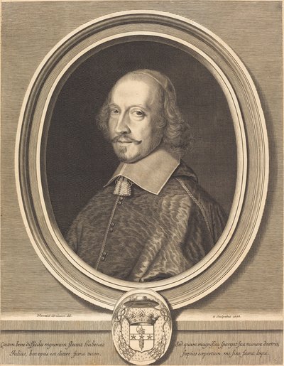 Kardinal Jules Mazarin by Robert Nanteuil