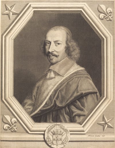Kardinal Jules Mazarin by Robert Nanteuil