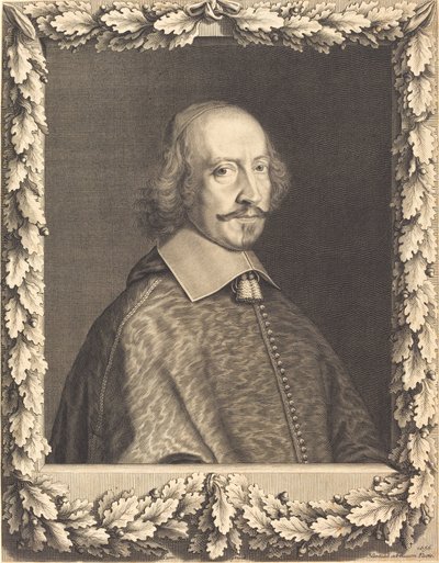 Kardinal Jules Mazarin by Robert Nanteuil