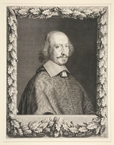 Kardinal Jules Mazarin by Robert Nanteuil