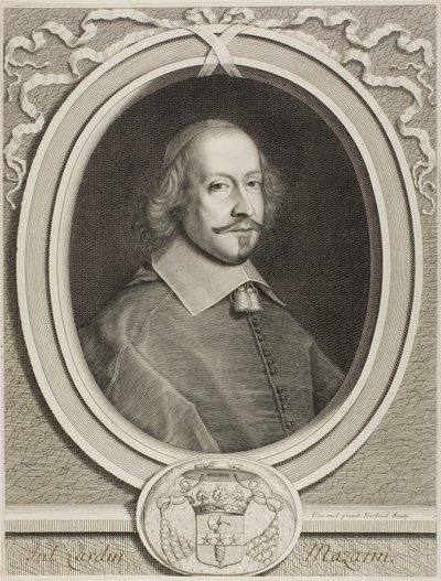 Kardinal Mazarin by Robert Nanteuil