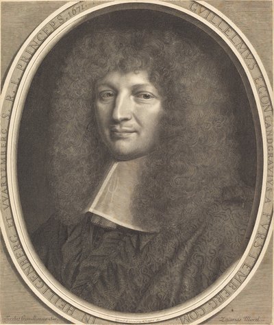 Kardinal de Fürstenberg by Robert Nanteuil
