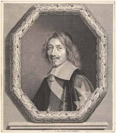 Şansölye Michel IV Le Tellier, 1661. by Robert Nanteuil