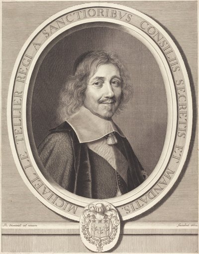 Şansölye Michel Le Tellier by Robert Nanteuil