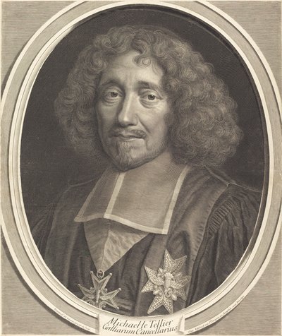 Şansölye Michel Le Tellier by Robert Nanteuil