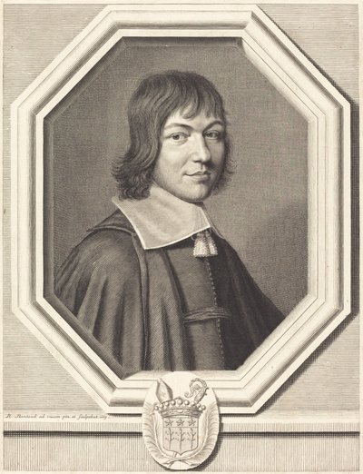 Charles Maurice Le Tellier by Robert Nanteuil