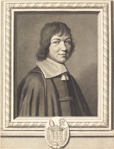 Charles Maurice Le Tellier by Robert Nanteuil