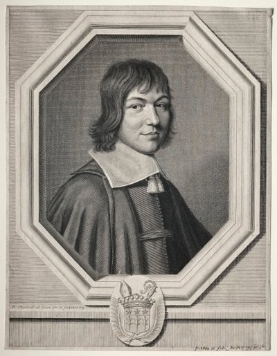 Charles Maurice le Tellier, 1663. by Robert Nanteuil