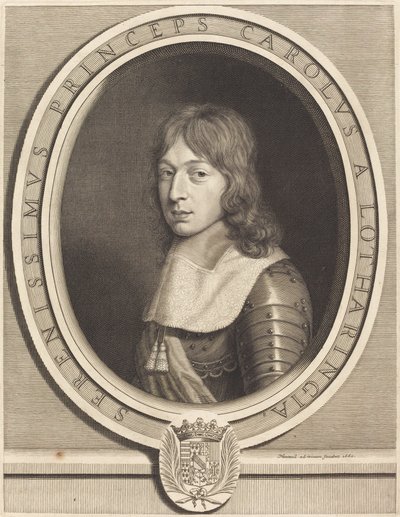 Charles V, Lorraine Dükü by Robert Nanteuil