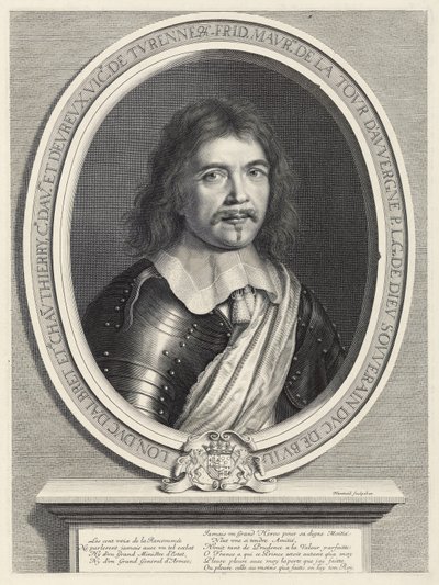 Fr?d?ric-Maurice de la Tour D by Robert Nanteuil