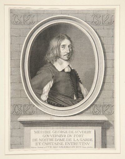 Georges de Scud?ry, Yazar, Akademi Üyesi (1601-1668) by Robert Nanteuil