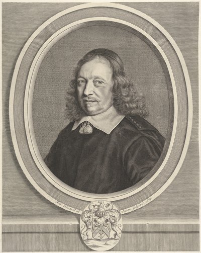 Gilles Blondeau, 1653. by Robert Nanteuil