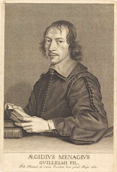 Gilles Menages by Robert Nanteuil