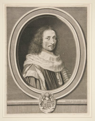 Guillaume de Lamoignon, Baville Markisi by Robert Nanteuil