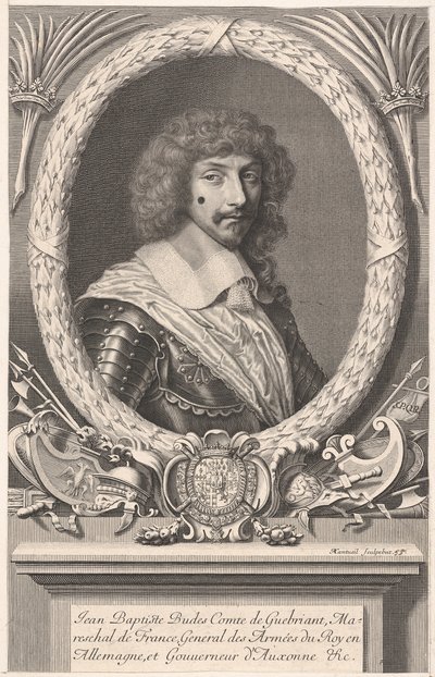 Jean-Baptiste Budes de Guébriant, 1655. by Robert Nanteuil