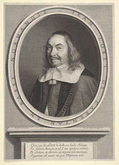 Jean Loret, 1658. by Robert Nanteuil