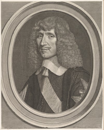 Léon-Bouthillier, Chavigny Kontu, 1651. by Robert Nanteuil