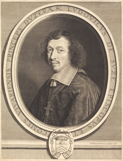Louis-Francois de La Baume de Suze by Robert Nanteuil